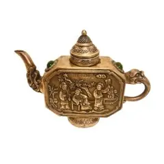 韓国 寿安窯 四代目 張英安 茶器揃 お茶茶碗 茶托 5組 急須 湯冷し
