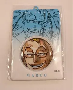 ONEPIECE 缶バッジ＆特製ホルダーコレクション マルコ