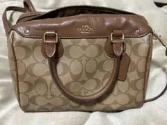 コーチ COACHショルダーバッグレディースシグネチャー 2wayミニボストン