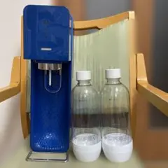 SodaStream 炭酸水メーカー 本体 レッド 専用ボトル ガスシリンダー