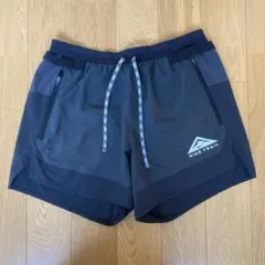 Nike Trail ショートパンツ ランニングパンツ グレー/ブラック　L