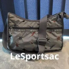 新品未使用】 LeSportsac レスポートサック ショルダー リーフ刺繍 