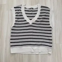 ZARA ザラ　ベスト　ニット　ニットベスト