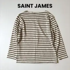 SAINTJAMES ウェッソン（生成り×カーキ） T3