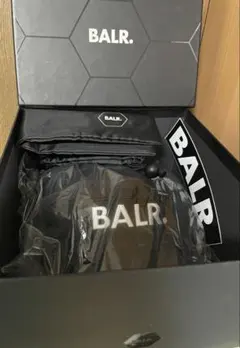 新品タグ付★BALR.★ベースボールキャップ★収納袋・シール付ブラック★ボーラーのサムネイル