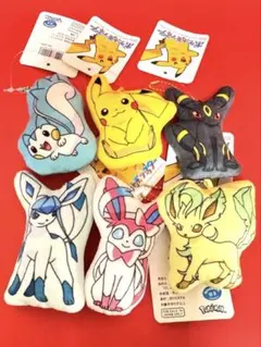 ポケットモンスター キーホルダー６点セット