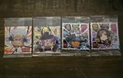 ワンピース 海賊シールウェハース 4種セット