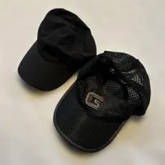 メッシュキャップ ブラック2点まとめ売り！のサムネイル
