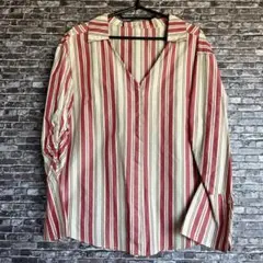 SLY スライ　ゆったりめ　シャツ　ストライプ