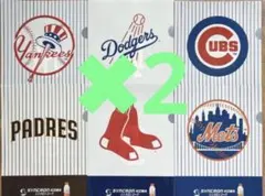 メジャーリーグ クリアファイル 球団 ファミマ