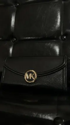 Michael Kors ブラックレザー 長財布