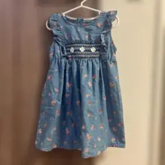 SLAP SLIP スラップスリップ デニムワンピース 100-110
