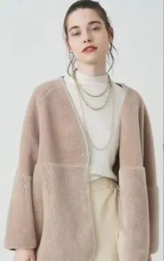 【8末迄】エレンディーク　ELENDEEK　リアルムートンコート 2025年最新】ELENDEEK ムートンコートの人気アイテム - メルカリ