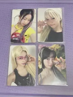 LE SSERAFIM 　ルセラ　crazy カズハ　トレカ　4枚