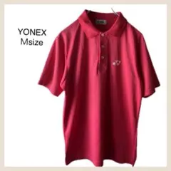 【YONEX】ヨネックス ポロシャツ ヴィヴィットピンク ゴルフ 派手 Mサイズ
