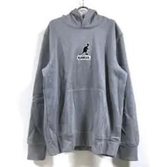 新品 KANGOL カンゴール パーカー 裏起毛 メンズ グレー XL