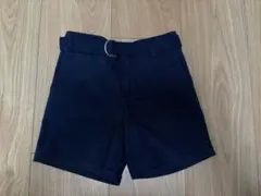 【状態良好】ラルフローレン 90cm ネイビー ショートパンツ ベルト付き