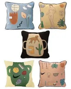 新品　未使用　クッションカバー(45×45 ) シンプソンズのサムネイル