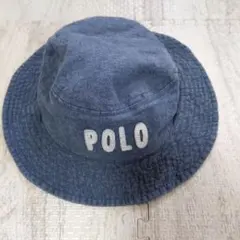 POLO Babyバケットハット 48cm ダークブルー