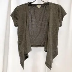 GUESS ゲス　ボレロ　カーディガン　グレー　ショート