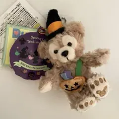 ダッフィー 2016ハロウィン ぬいぐるみストラップ 新品未使用タグ付き