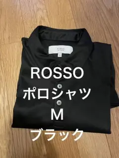 ROSSO ポロシャツMブラックのサムネイル