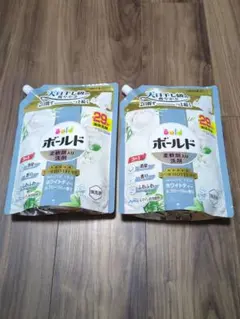 ボールド 液体洗剤 ホワイトティー＆フローラルの香り つめかえ用 2個セットのサムネイル