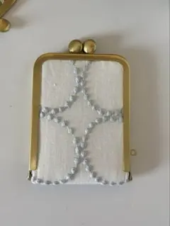 ミナペルホネンtambourine コンパクトミラー ハンドメイドがまぐちミラーのサムネイル