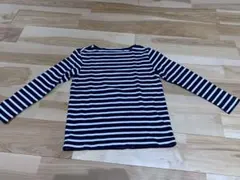 UNIQLO ストライプ 長袖カットソー 120cm