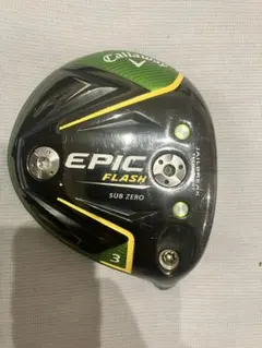 ●かなり美品　日本仕様●エビックフラッシュ　サブゼロ10.5度ヘッドのみ エピックフラッシュ試打データ付き評価｜サブゼロはハード