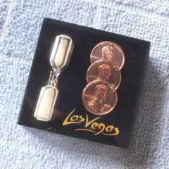 LAS VEGAS　砂時計　ラスベガスみやげ