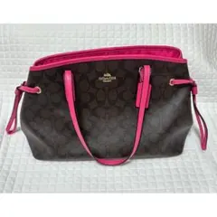 COACH＊シグネチャートートバッグ