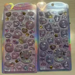 新品未開封　うるちゅるポップシール　マイメロディ　クロミ　サンリオ　ベビー　2点