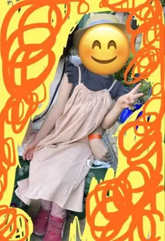 ブリーズ キャミワンピ 120