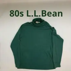 80s L.L.Bean タートルネック カットソー usa製 noroll