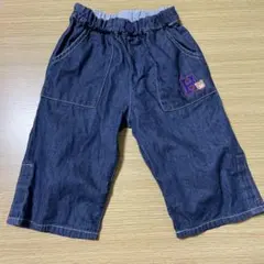 デニムボトムス H刺繍付き　ホットビスケッツ　110 ミキハウス