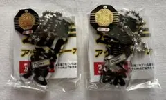 阪神タイガース　ガチャガチャ　選手名アクリルキーホルダー　2点セット　藤川、藤浪