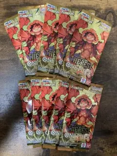 ワンピースカード　ザベスト1箱分　新品未開封10パック