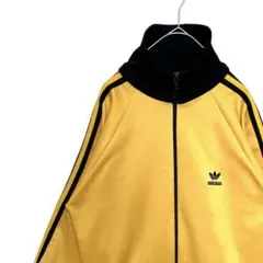 【激レアカラー‼️】美品 adidasトラックジャケット デサント イエロー 古着