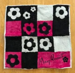 【新品】MARY QUANT タオルハンカチ