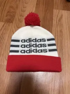 【激レア】 00's adidas ボンボンニット帽