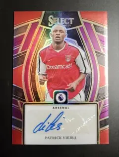 ラストナンバー Panini パトリック・ヴィエラ 直筆サインカード ラストナンバー Panini パトリック・ヴィエラ 直筆サインカード