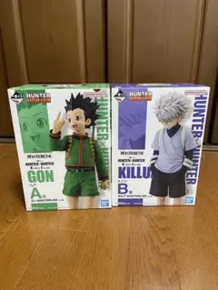 h*i様 一番くじ HUNTER × HUNTER ゴン キルア フィギュア HUNTER×HUNTER 一番くじ ゴン キルア フィギュア 一番くじ