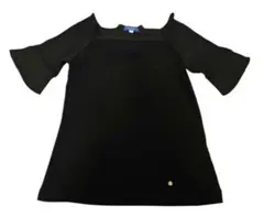 【美品】BLUE LABEL CRESTBRIDGE 半袖トップス ブラックのサムネイル