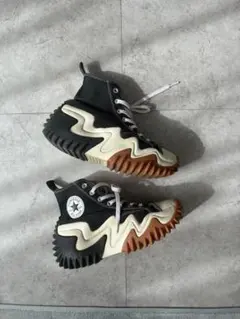 コンバース　ランスターモーション　厚底　ハイカット