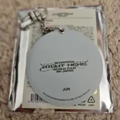 SEVENTEEN セブチ JUN カバーキーリング RIGHT HERE