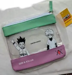 ハンターハンター クリアポーチ HUNTER×HUNTER ゴン キルア