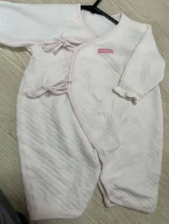 angelエンジェル新生児ベビー女の子ロンパース50-70cmピンクカバーオール
