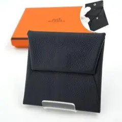 未使用【エルメス】バスティア ダークブロンズ エプソン コインケース