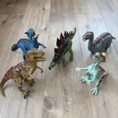 ライト&サウンド付き 恐竜　フィギュア　5体セット　ダイナソー